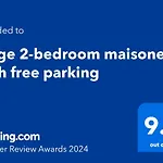 Large 2-Bedroom Maisonette With Free Parking